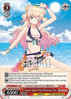 Summer Splash Party! Momosuzu Nene 「HOL/WE44-E37」「EN」