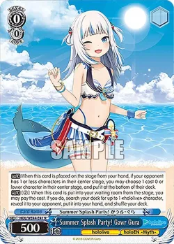 Summer Splash Party! Gawr Gura 「HOL/WE44-E41」「EN」