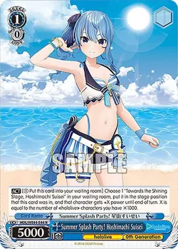 Summer Splash Party! Hoshimachi Suisei 「HOL/WE44-E44」「EN」