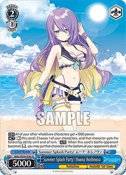 Summer Splash Party! Moona Hoshinova 「HOL/WE44-E46」「EN」