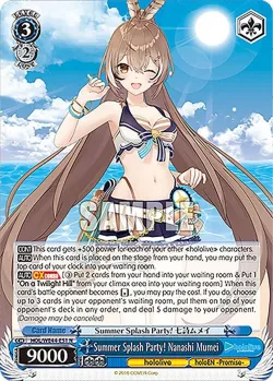 Summer Splash Party! Nanashi Mumei 「HOL/WE44-E51」「EN」