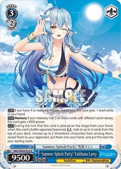 Summer Splash Party! Yukihana Lamy 「HOL/WE44-E52」「EN」