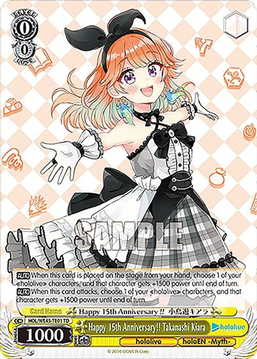 Happy 15th Anniversary!! Takanashi Kiara 「HOL/WE45-TE01」「EN」