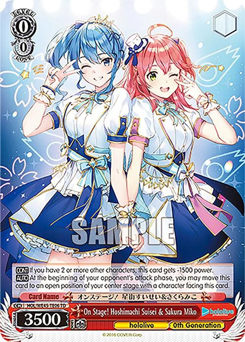 On Stage! Hoshimachi Suisei & Sakura Miko 「HOL/WE45-TE06」「EN」