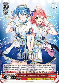 On Stage! Hoshimachi Suisei & Sakura Miko 「HOL/WE45-TE06」「EN」