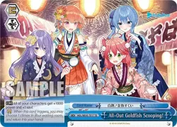 All-Out Goldfish Scooping! 「HOL/WE45-TE17」「EN」