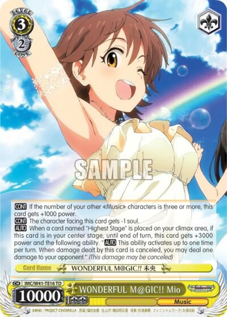 WONDERFUL M@GIC!! Mio 「IMC/W41-TE16」「EN」