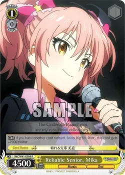 Reliable Senior, Mika #IMC/W41-E009 · Weiss Schwarz