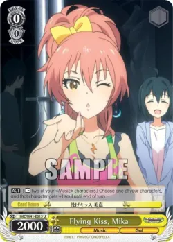 Flying Kiss, Mika #IMC/W41-E015 · Weiss Schwarz