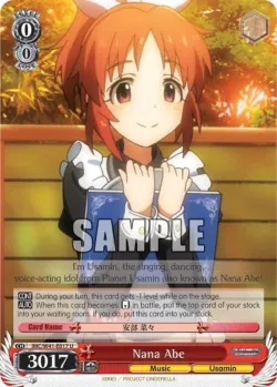 Nana Abe #IMC/W41-E017 · Weiss Schwarz