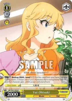 Yui Ohtsuki #IMC/W41-E028 · Weiss Schwarz
