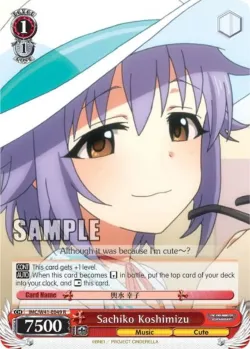 Sachiko Koshimizu #IMC/W41-E049 · Weiss Schwarz