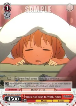 Does Not Wish to Work, Anzu 「IMC/W41-TE29c」「EN」
