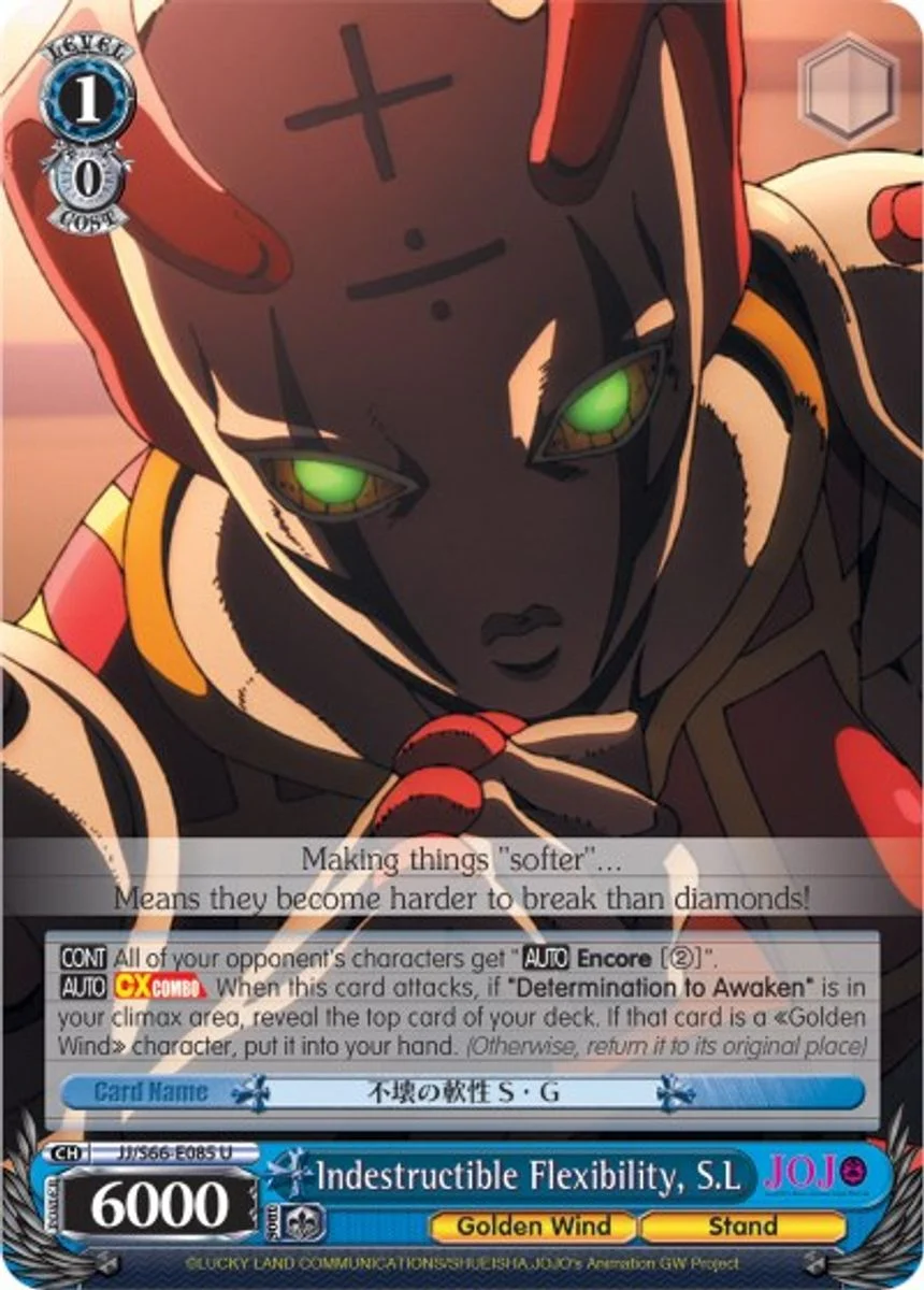 Indestructible Flexibility, S.L 「JJ/S66-E085」「EN」