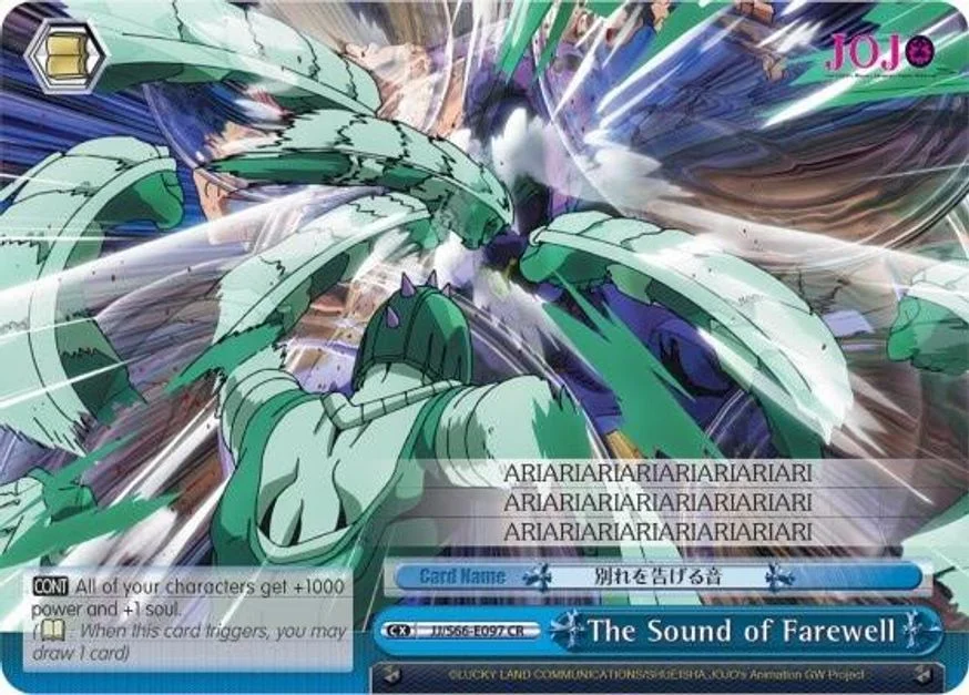 The Sound of Farewell 「JJ/S66-E097」「EN」