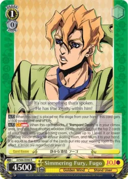 Simmering Fury, Fugo #JJ/S66-E006 · Weiss Schwarz