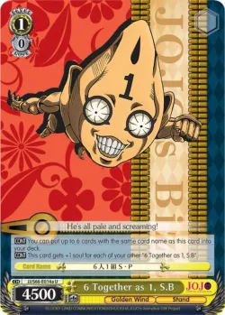 6 Together as 1, S.B #JJ/S66-E014a · Weiss Schwarz