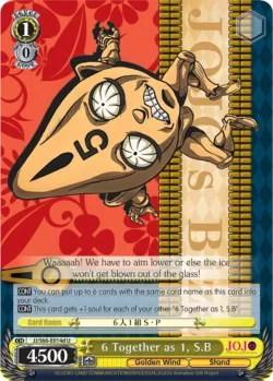 6 Together as 1, S.B #JJ/S66-E014d · Weiss Schwarz