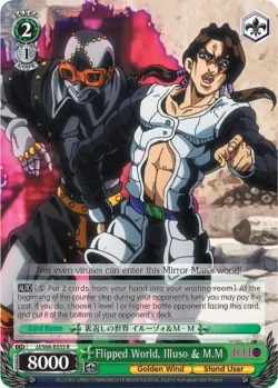 Flipped World, Illuso & M.M #JJ/S66-E033 · Weiss Schwarz