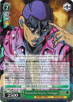 Resourceful Assassin, Formaggio #JJ/S66-E038 · Weiss Schwarz