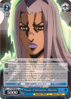 Pursuer of Information, Abbacchio 「JJ/S66-E080」「EN」