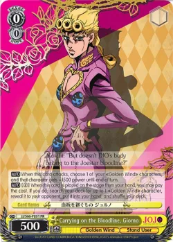 Carrying on the Bloodline, Giorno 「JJ/S66-PE01」「EN」
