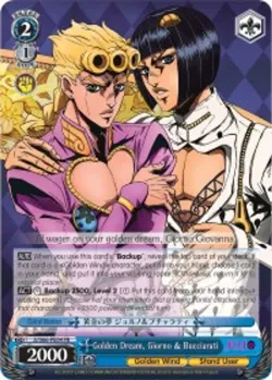 Golden Dream, Giorno & Bucciarati 「JJ/S66-PE04」「EN」