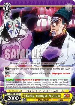 Darby Younger & Atum #JJ/SE41-E04 · Weiss Schwarz