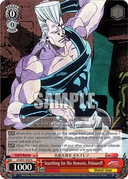 Searching for His Nemesis, Polnareff 「JJ/SE41-E24」「EN」