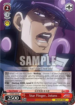 Star Finger, Jotaro 「JJ/SE41-E43」「EN」