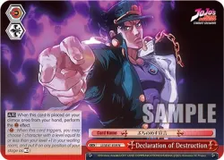 Declaration of Destruction 「JJ/SE41-E59」「EN」