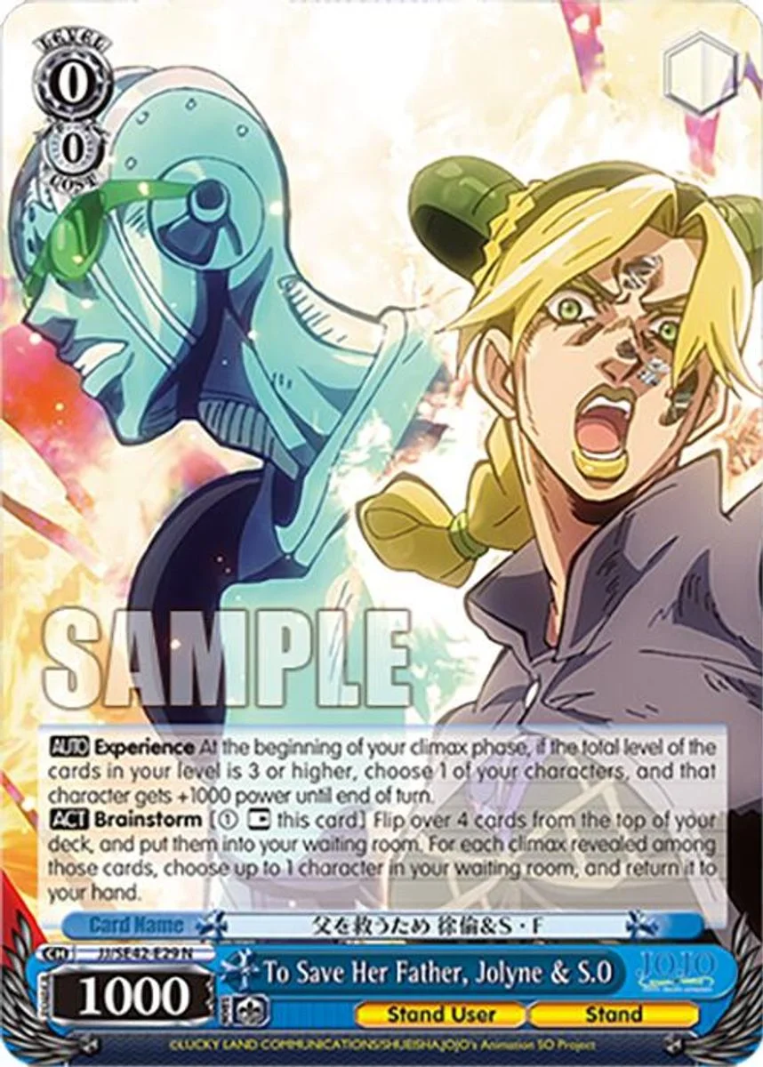 To Save Her Father, Jolyne & S.O 「JJ/SE42-E29」「EN」