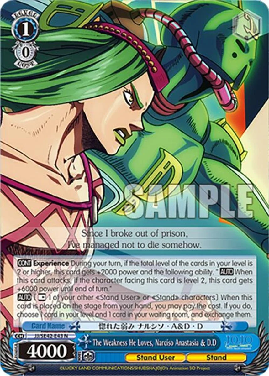 The Weakness He Loves, Narciso Anastasia & D.D 「JJ/SE42-E43」「EN」