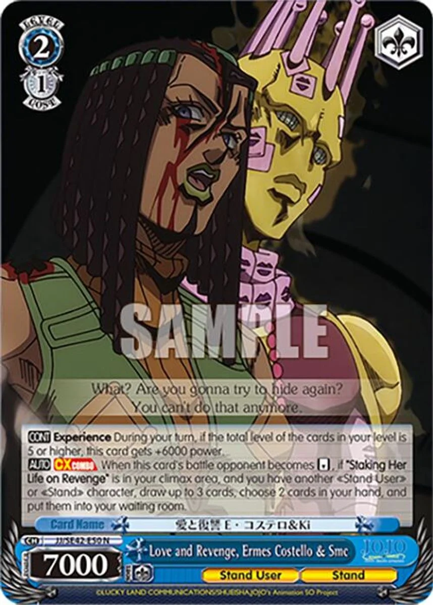 Love and Revenge, Ermes Costello & Smc 「JJ/SE42-E50」「EN」