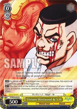 Viviano Westwood & S.W #JJ/SE42-E02 · Weiss Schwarz
