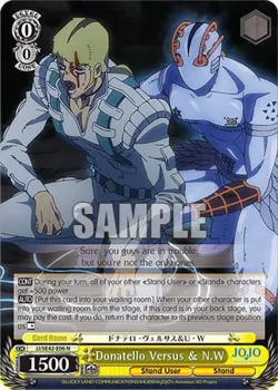 Donatello Versus & N.W #JJ/SE42-E06 · Weiss Schwarz