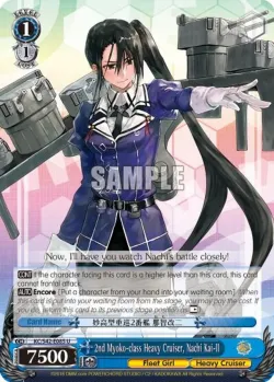2nd Myoko-class Heavy Cruiser, Nachi Kai-II 「KC/S42-E085」「EN」