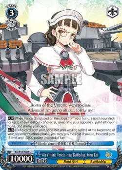 4th Vittorio Veneto-class Battleship, Roma Kai 「KC/S42-E087」「EN」