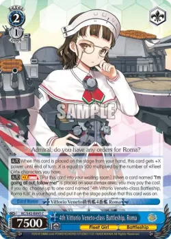 4th Vittorio Veneto-class Battleship, Roma 「KC/S42-E095」「EN」