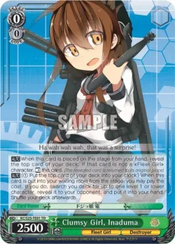 Clumsy Girl, Inaduma 「KC/S25-TE01」「EN」