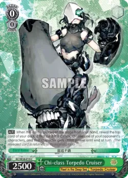 Chi-class Torpedo Cruiser 「KC/SE28-E19」「EN」