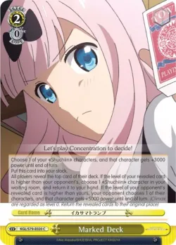 Marked Deck #KGL/S79-E020 · Weiss Schwarz