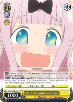 Full of Smiles, Chika 「KGL/S79-E101」「EN」