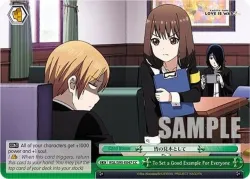 To Set a Good Example For Everyone #KGL/S95-E047 · Weiss Schwarz