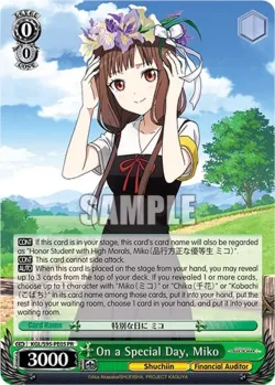 On a Special Day, Miko 「KGL/S95-PE05」「EN」