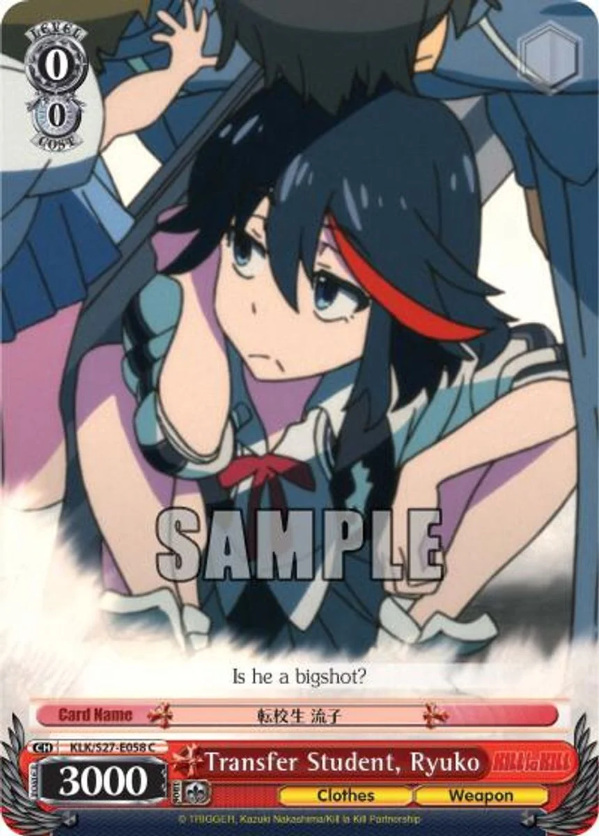 Transfer Student, Ryuko 「KLK/S27-E058」「EN」
