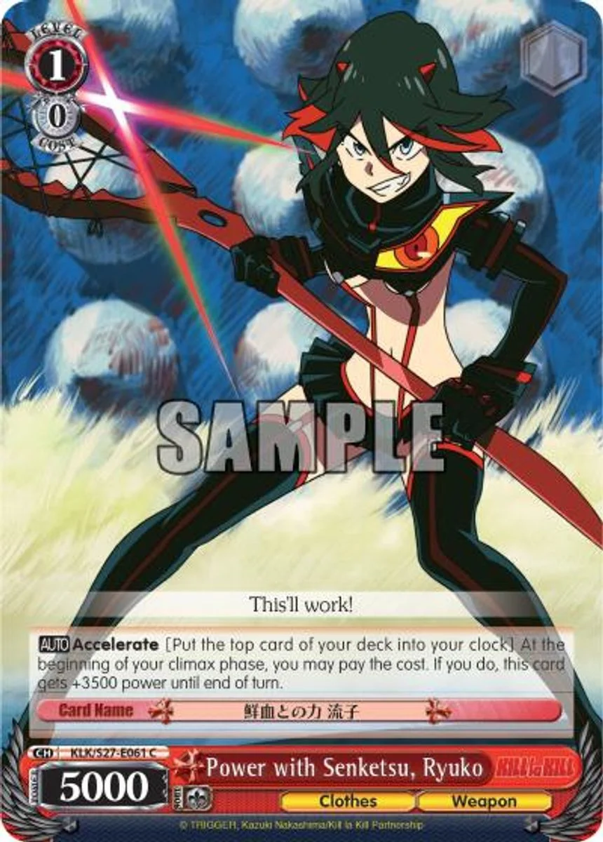 Power with Senketsu, Ryuko 「KLK/S27-E061」「EN」