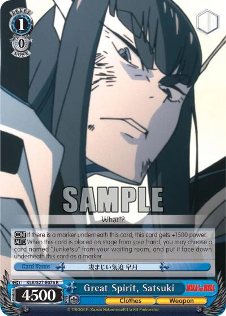 Great Spirit, Satsuki 「KLK/S27-E076」「EN」