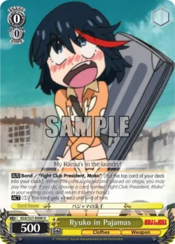Ryuko in Pajamas #KLK/S27-E008 · Weiss Schwarz