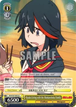 Ryuko Living with the Mankanshoku Family #KLK/S27-E015 · Weiss Schwarz